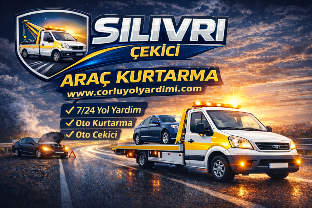 Silivri çekici hizmeti ile 7/24 acil oto çekici ve araç kurtarma desteği